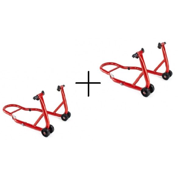 2 x Piros Első Kúpos Motoremelő 
