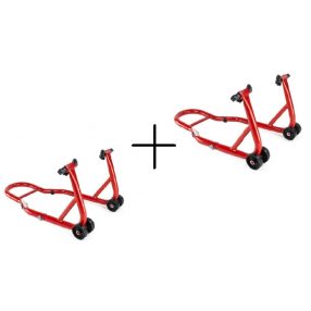 2 x Piros Első Kúpos Motoremelő 
